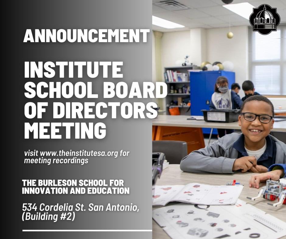 Announcement for board meeting.